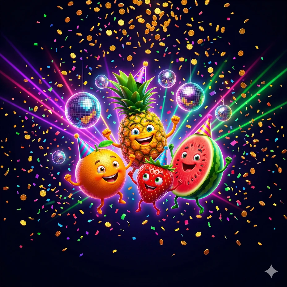 Fruit Party bij Lunarspins